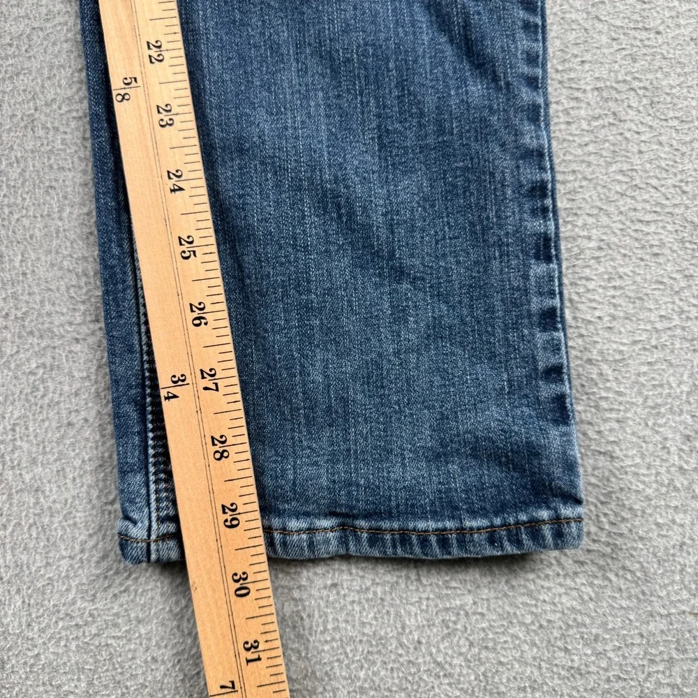 Levi's Jeans Womens 12 525 Perfect Waist Straight Blue Denim 15564-0028